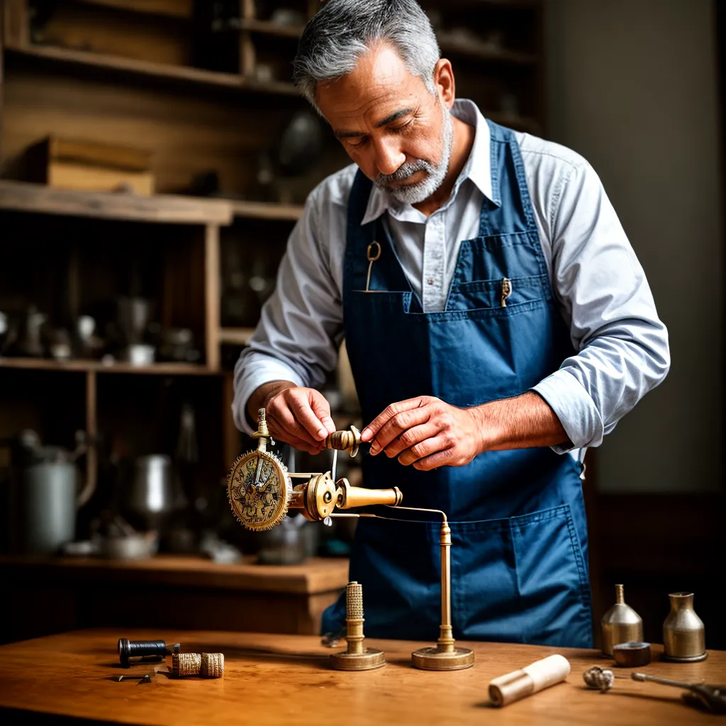 reparo artesao relogio cuco engrenagens