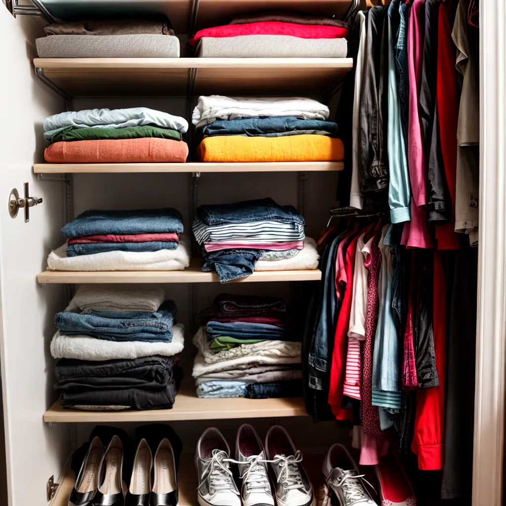 closet desorganizado roupas caos 2