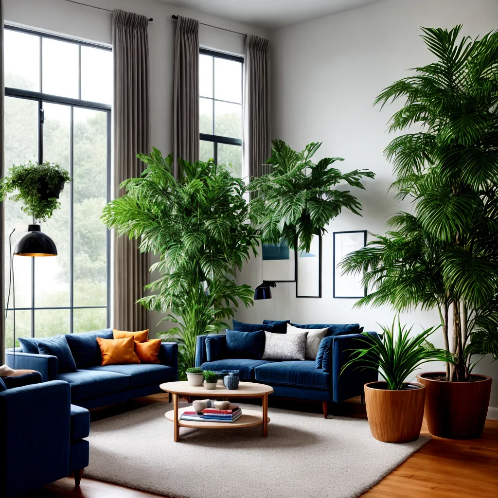 sala desorganizada plantas caoticas