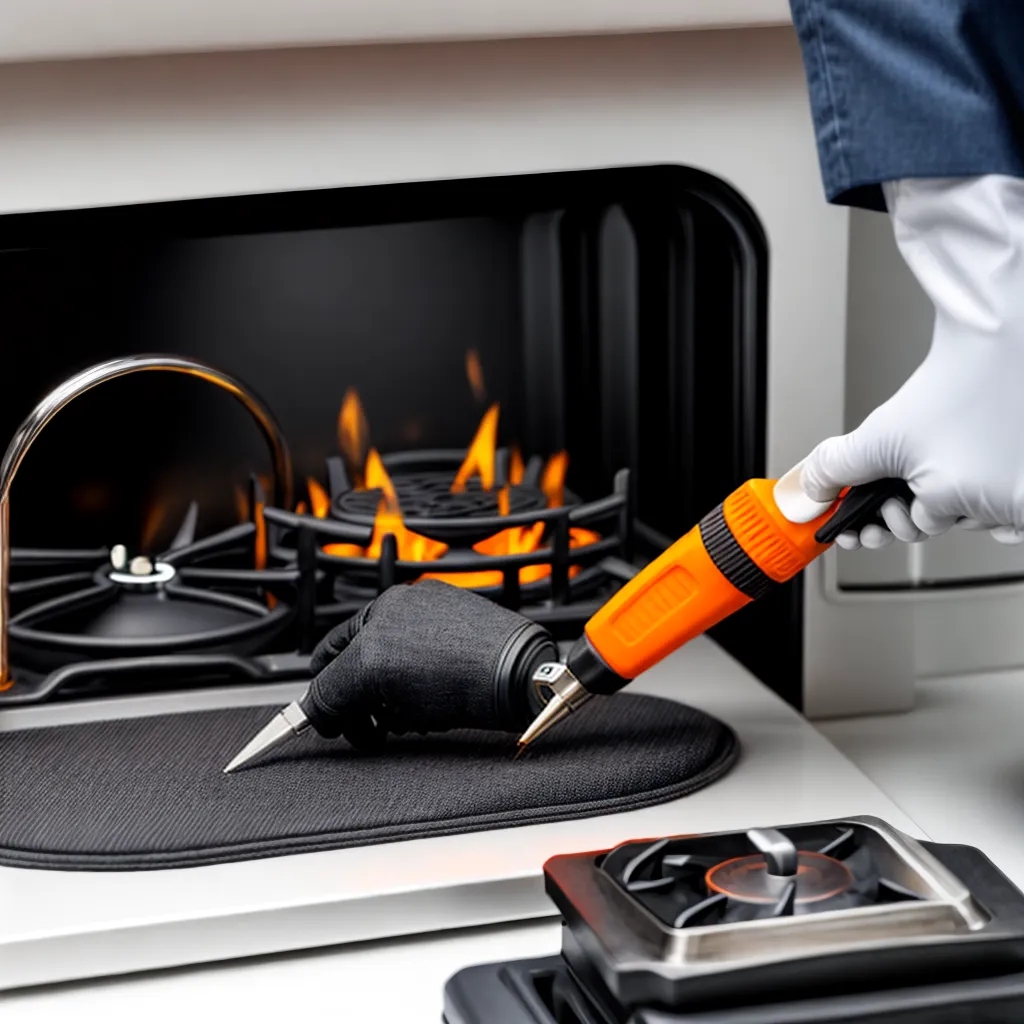 manutencao fogao gas inspecao burner