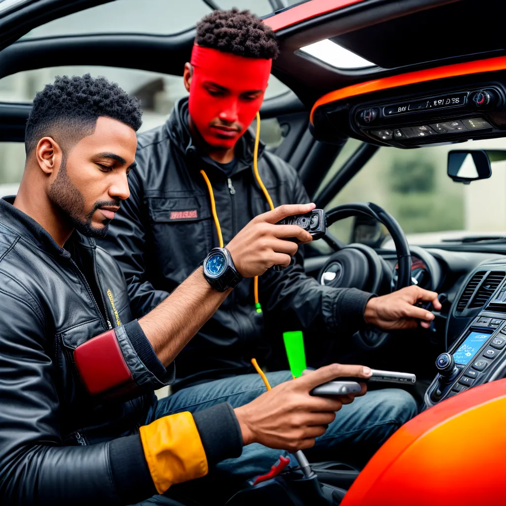 conserto radio carro maos luvas