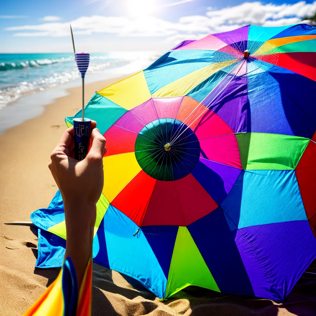 costura reparo guarda sol praia