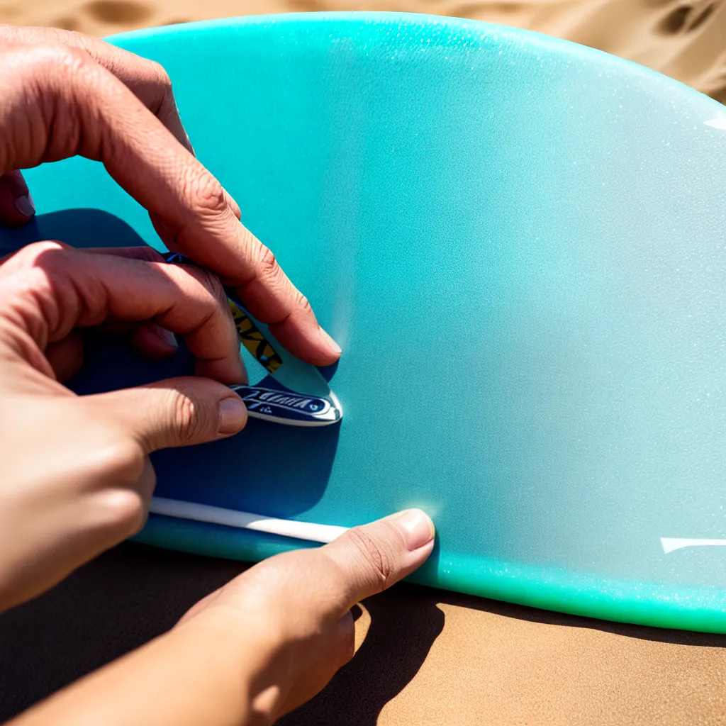 conserto prancha surf maos sol