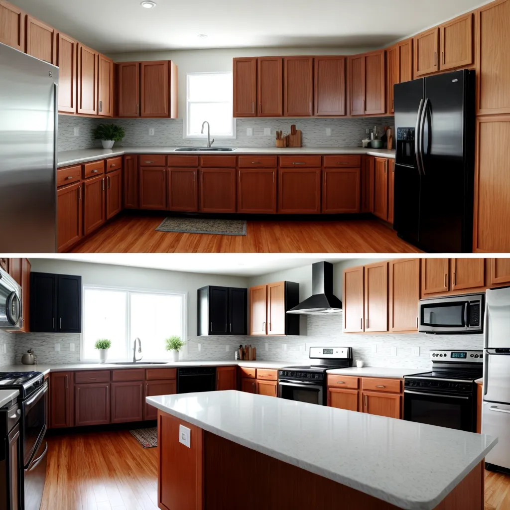 antes depois transformacao cozinha 3