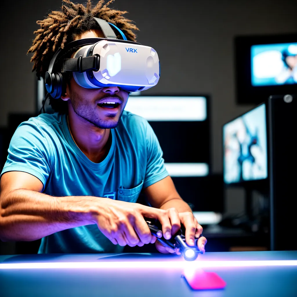 realidade virtual ajuste conserto determinacao