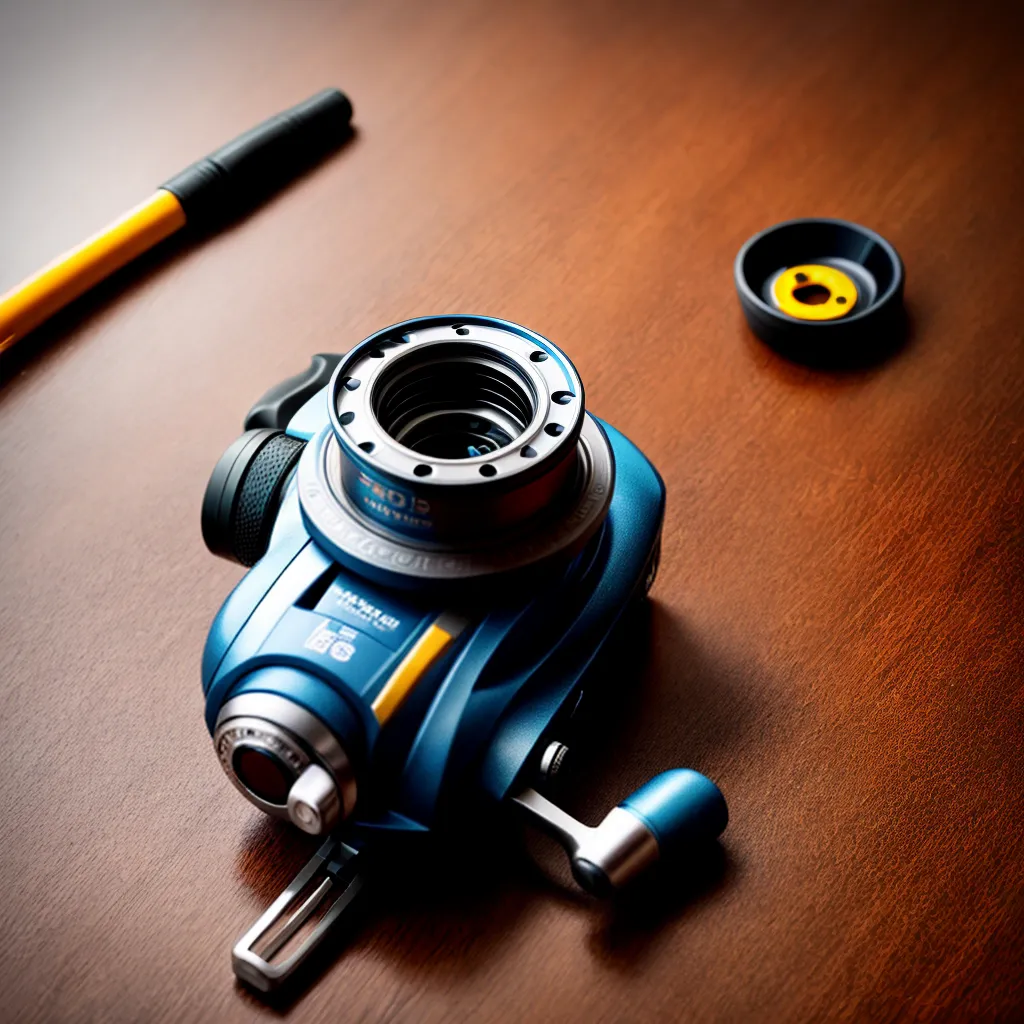 reparo carretilha pesca emaranhada