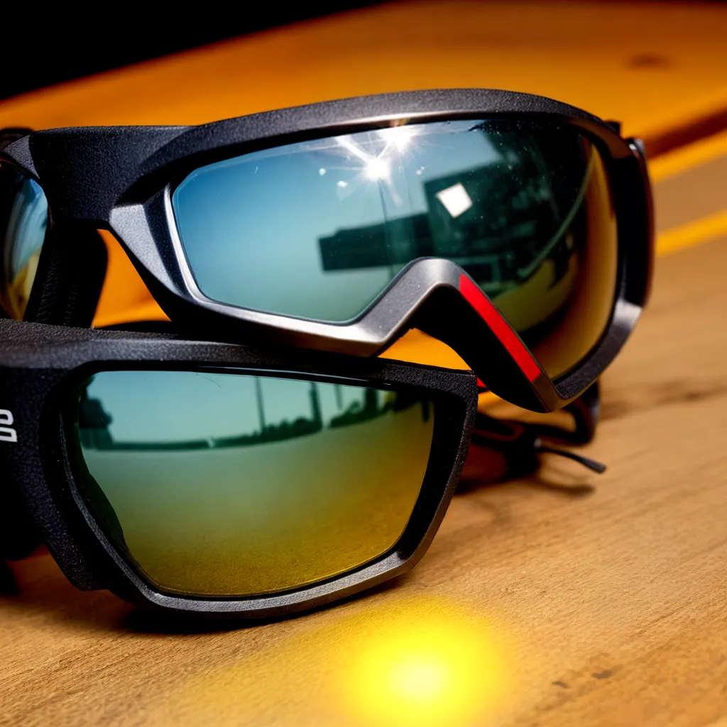 oculos esqui riscados reparo ferramentas