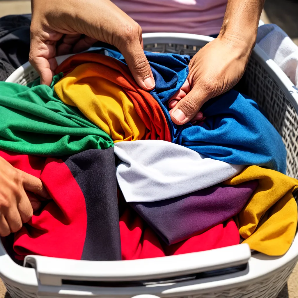cesto lavanderia quebrado reparo roupas