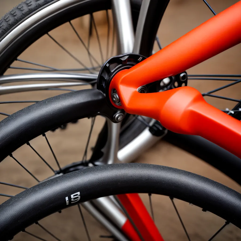 conserto roda bicicleta martelo