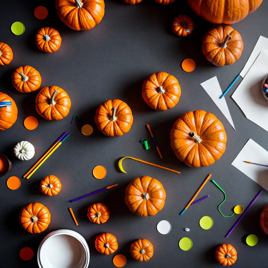 mesa artesanato halloween decoracoes 1