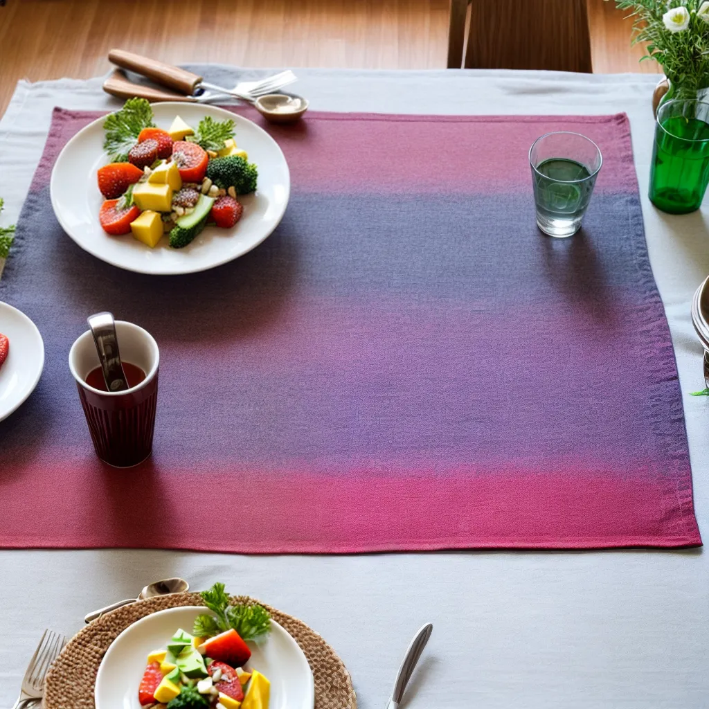 mesa jantar placemat diy elegante mesa jantar placemat diy elegante