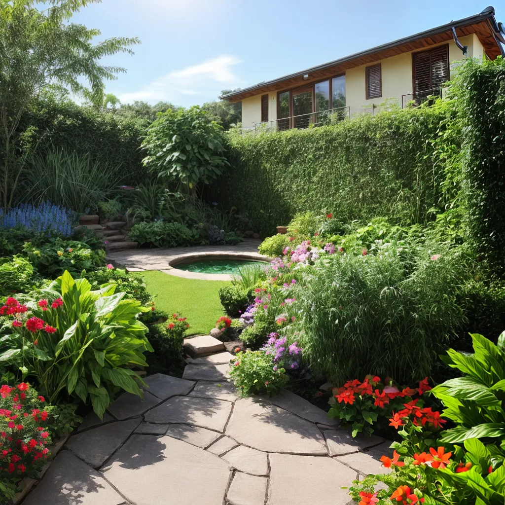 jardim sustentavel variedade plantas