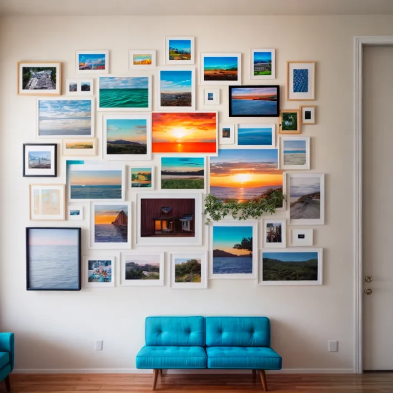 Faça Seu Próprio Mural de Fotos: Decoração com Memórias!