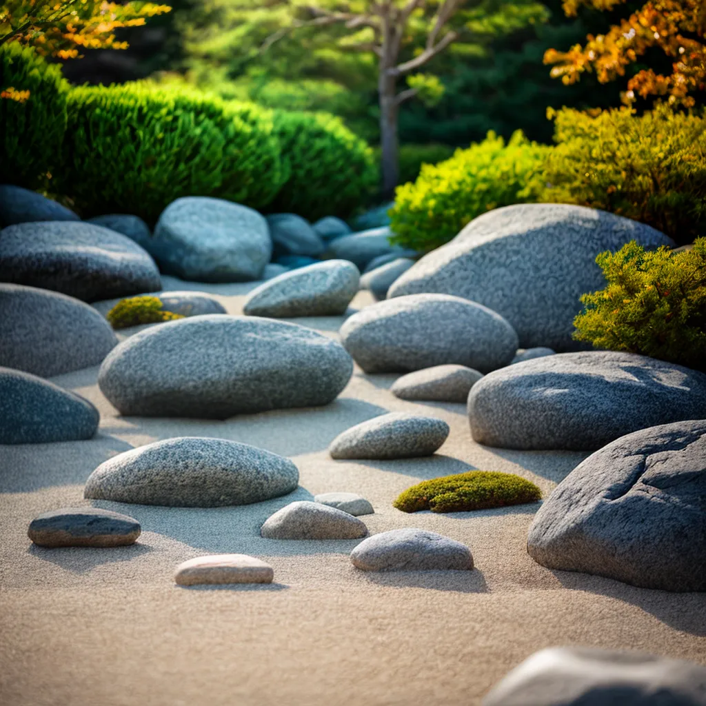 jardim rocha japonesa serenidade