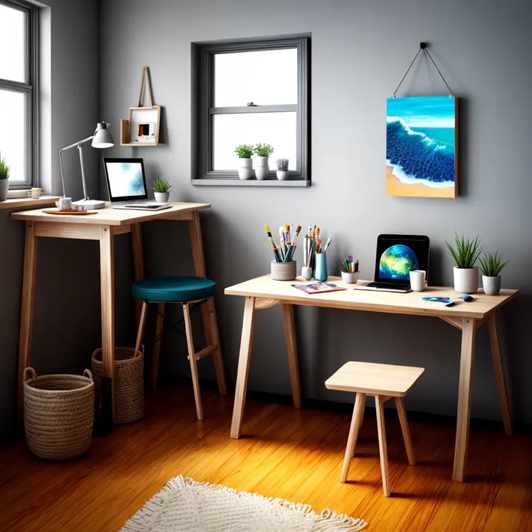 Como Fazer Um Mini Estúdio de Pintura em Casa!