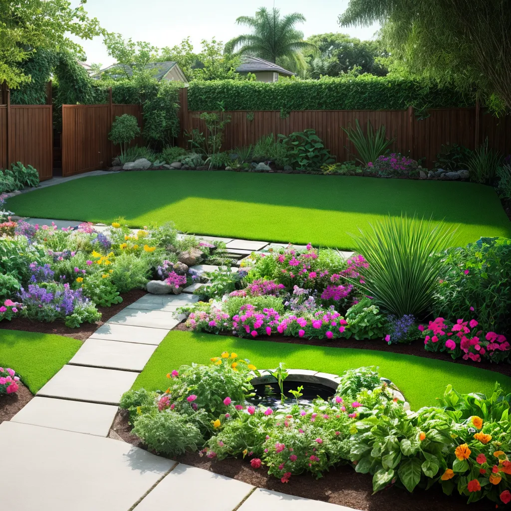 jardim vibrante reciclagem agua chuva