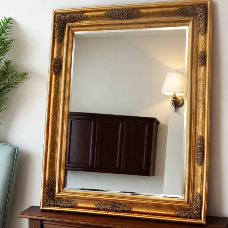 Faça Seu Próprio Espelho Decorativo: Toque de Elegância!