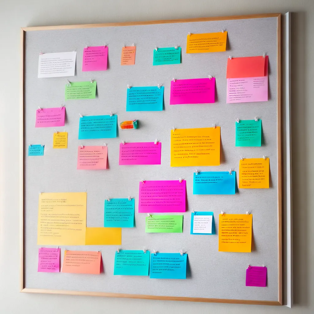 quadro avisos organizacao inspiracao