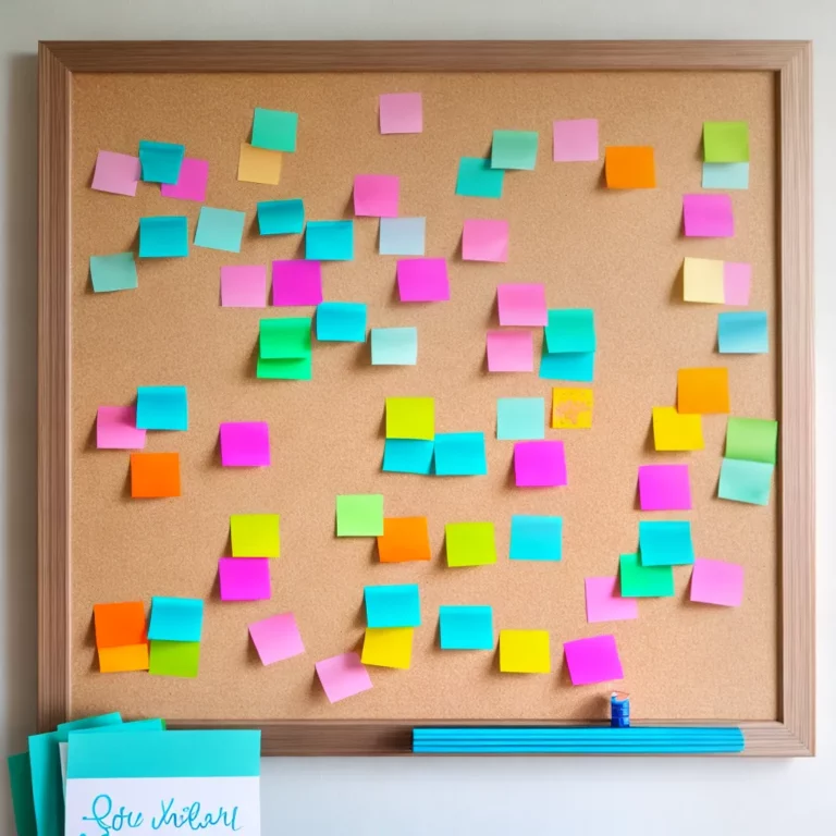 Faça Seu Próprio Painel de Cortiça: Organize Suas Ideias!
