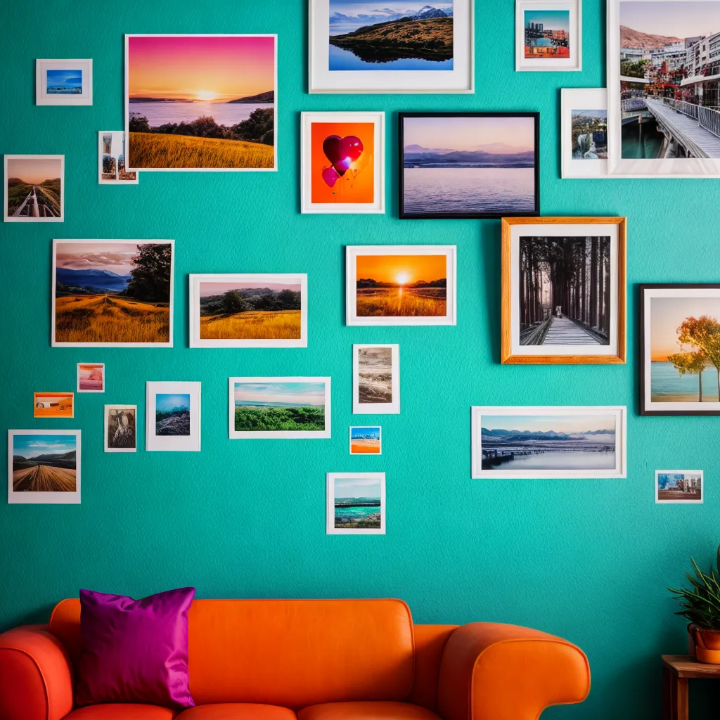 colagem memorias polaroids postais amizade