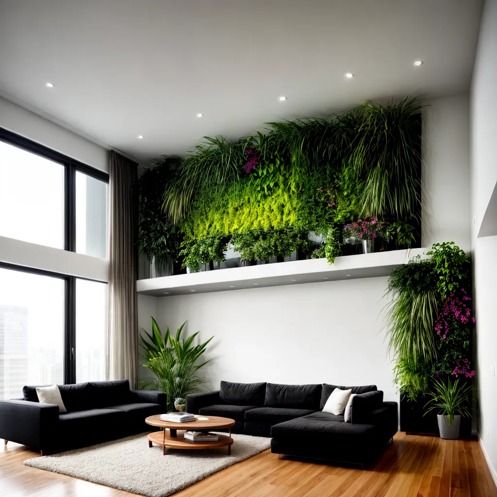 Como Fazer Um Jardim Vertical Interno: Verde e Moderno!
