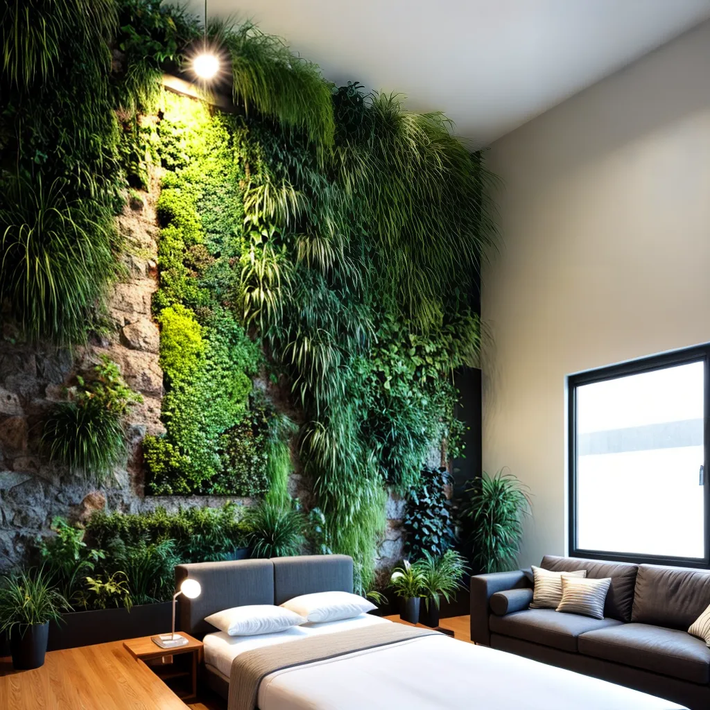 Como Fazer Um Jardim Vertical Interno: Verde e Moderno!