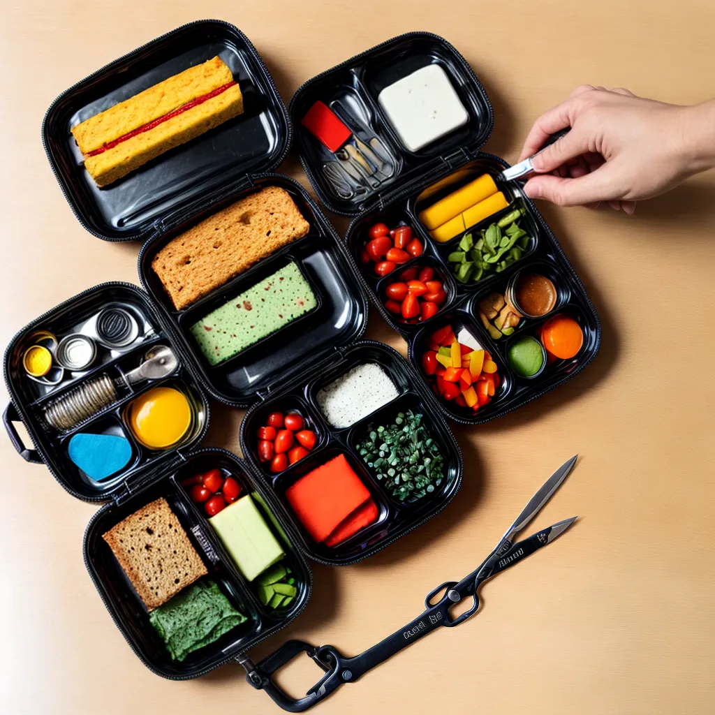 lunchbox quebrado reparo ferramentas mao