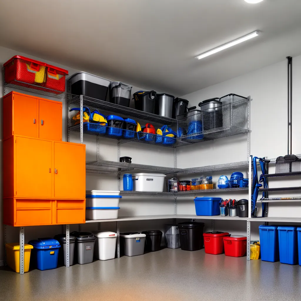 garagem organizada ferramentas bicicletas