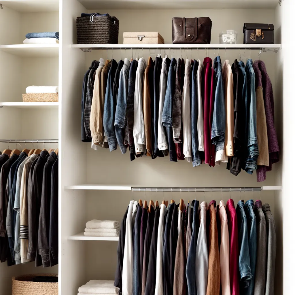 closet organizado roupas sapatos acessorios 4