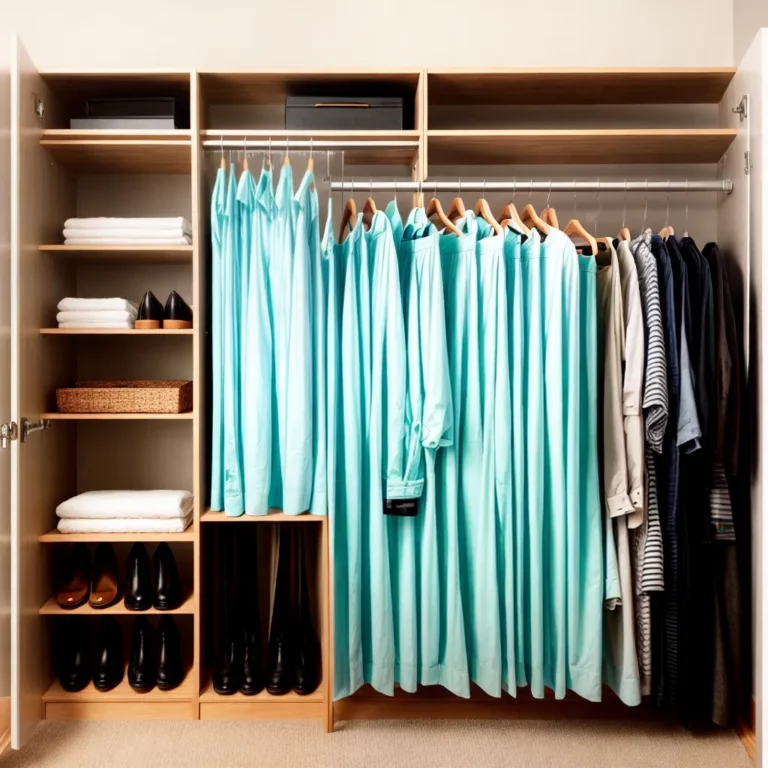 Como Arrumar um Closet Pequeno para Maximize o Espaço
