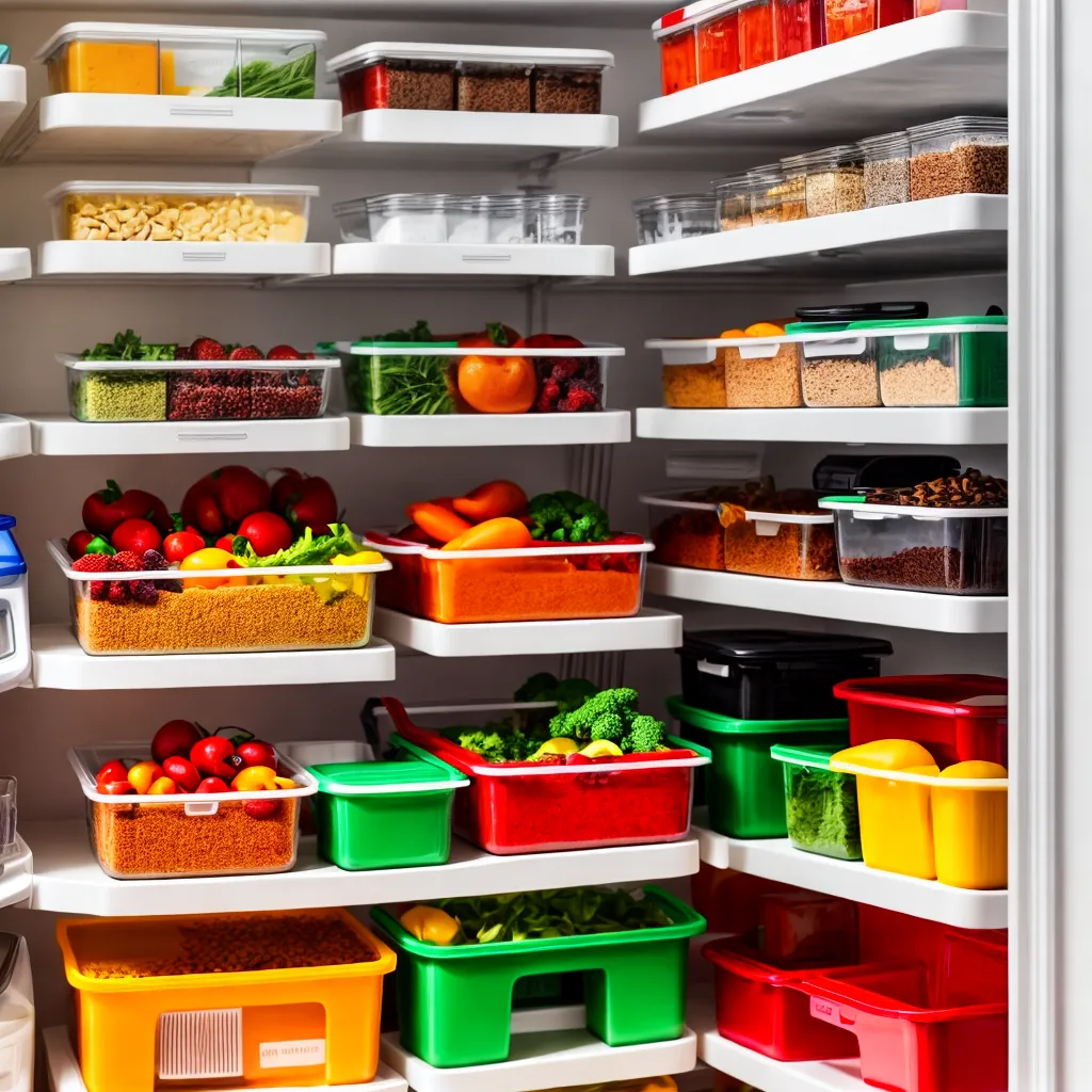 cozinha organizada frutas legumes pantry