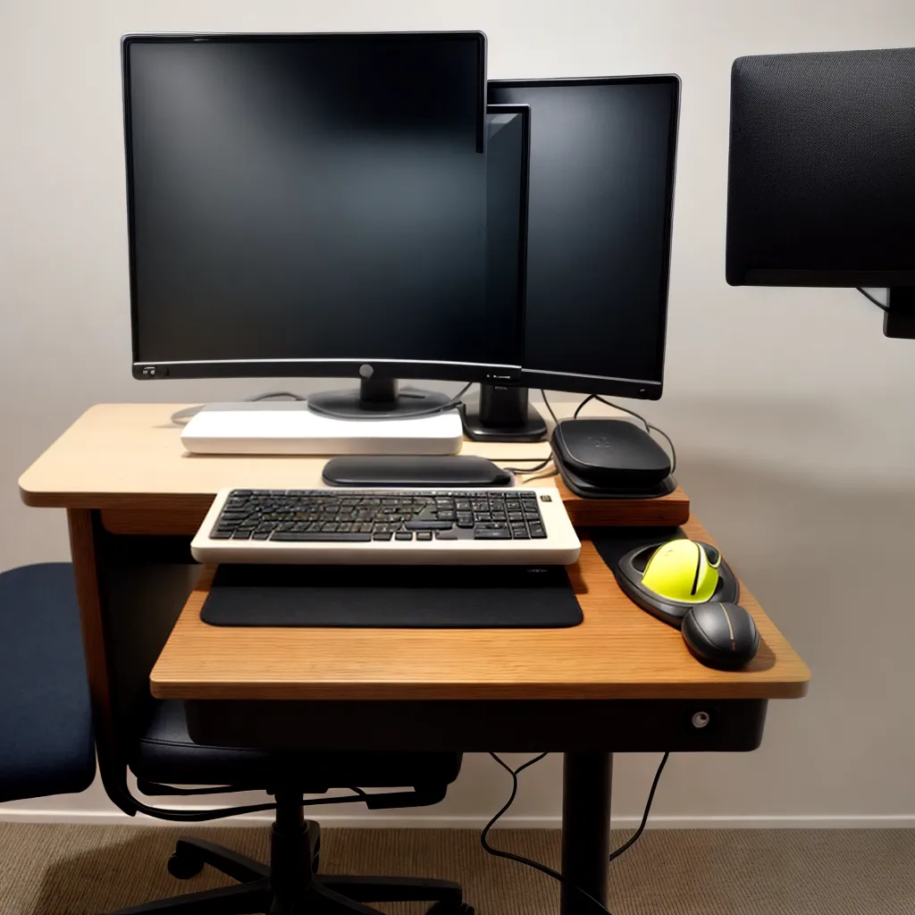 mesa computador ergonomica postura