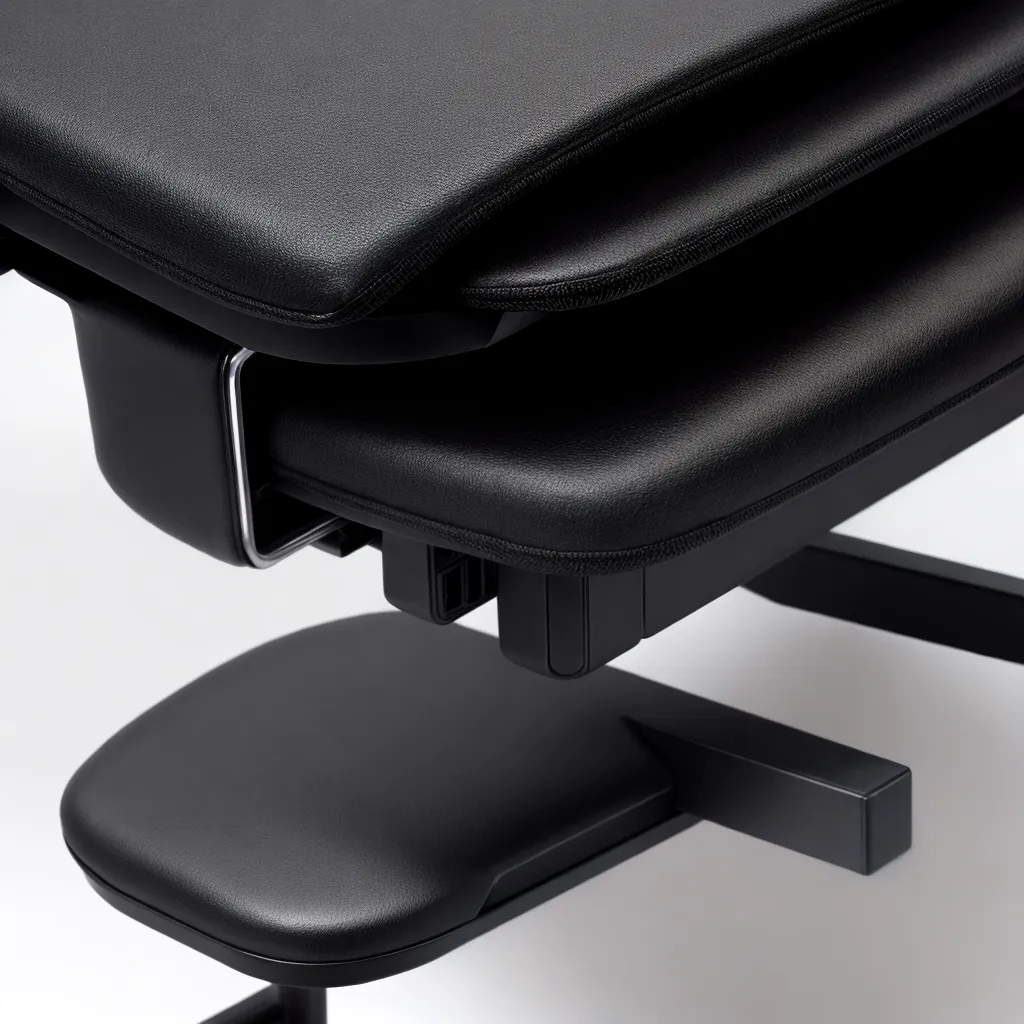 mesa computador ergonomica organizada