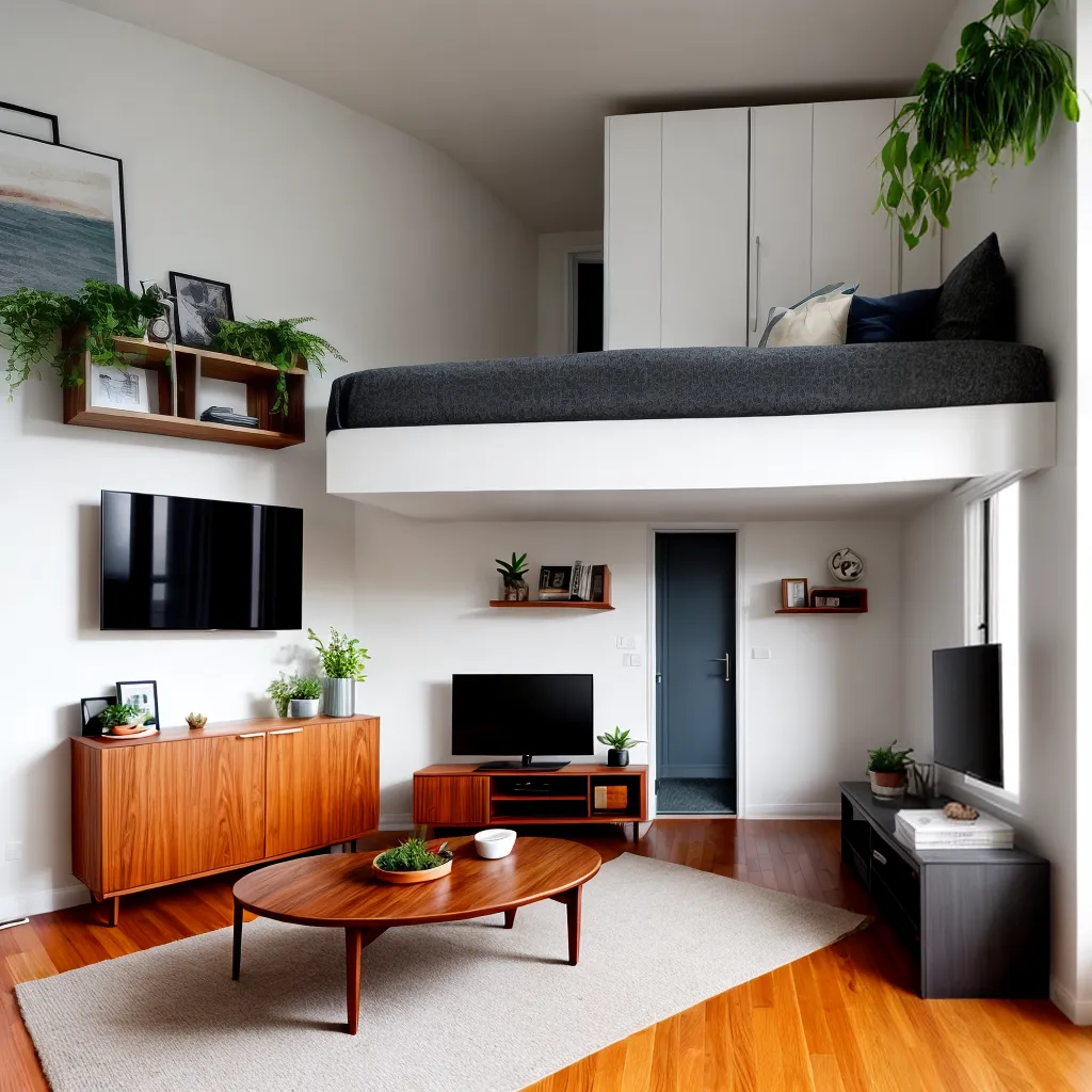estudio apartamento organizado loft funcional
