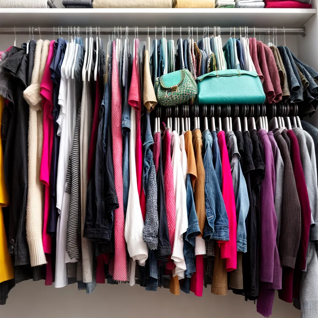 guarda roupa organizado rotacao estacoes
