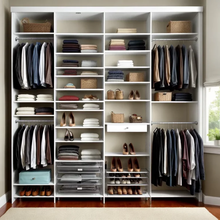 Como Arrumar um Closet para uma Rotina Agitada