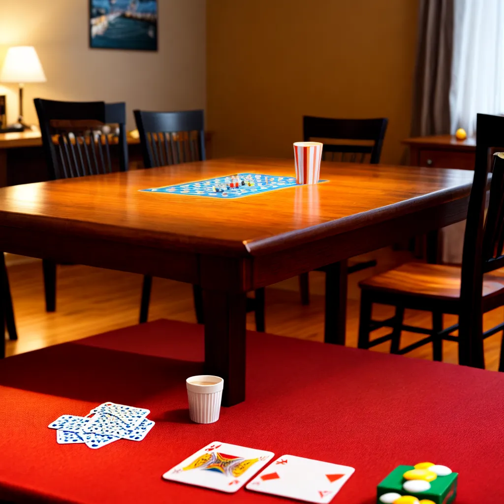 mesa jantar jogos familia diversao