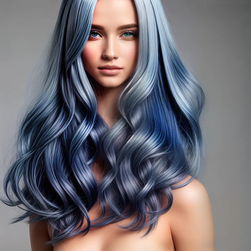 Cabelo Azul +de 30 Ideias e Tons de Azul para Escolher