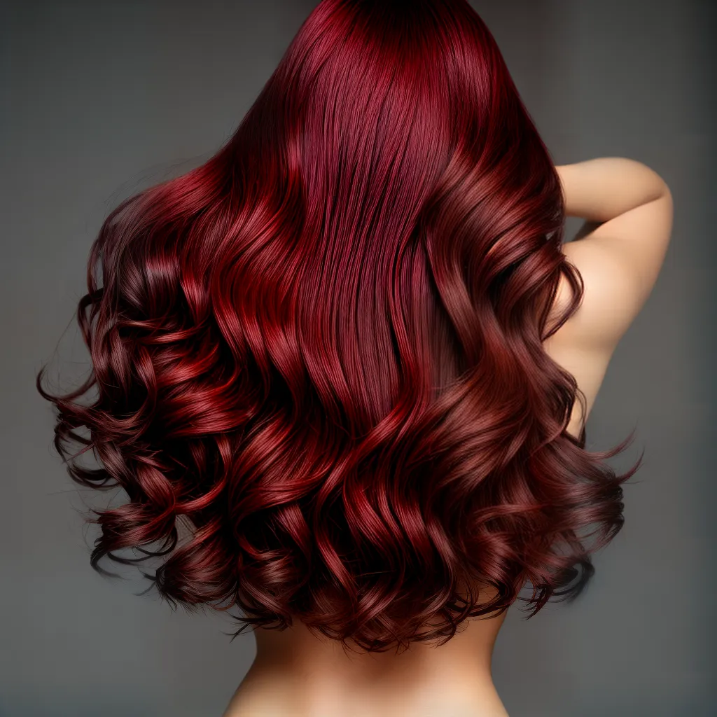 Cabelo Vermelho Escuro, Borgonha, Marsala +de 35 Fotos para se Inspirar