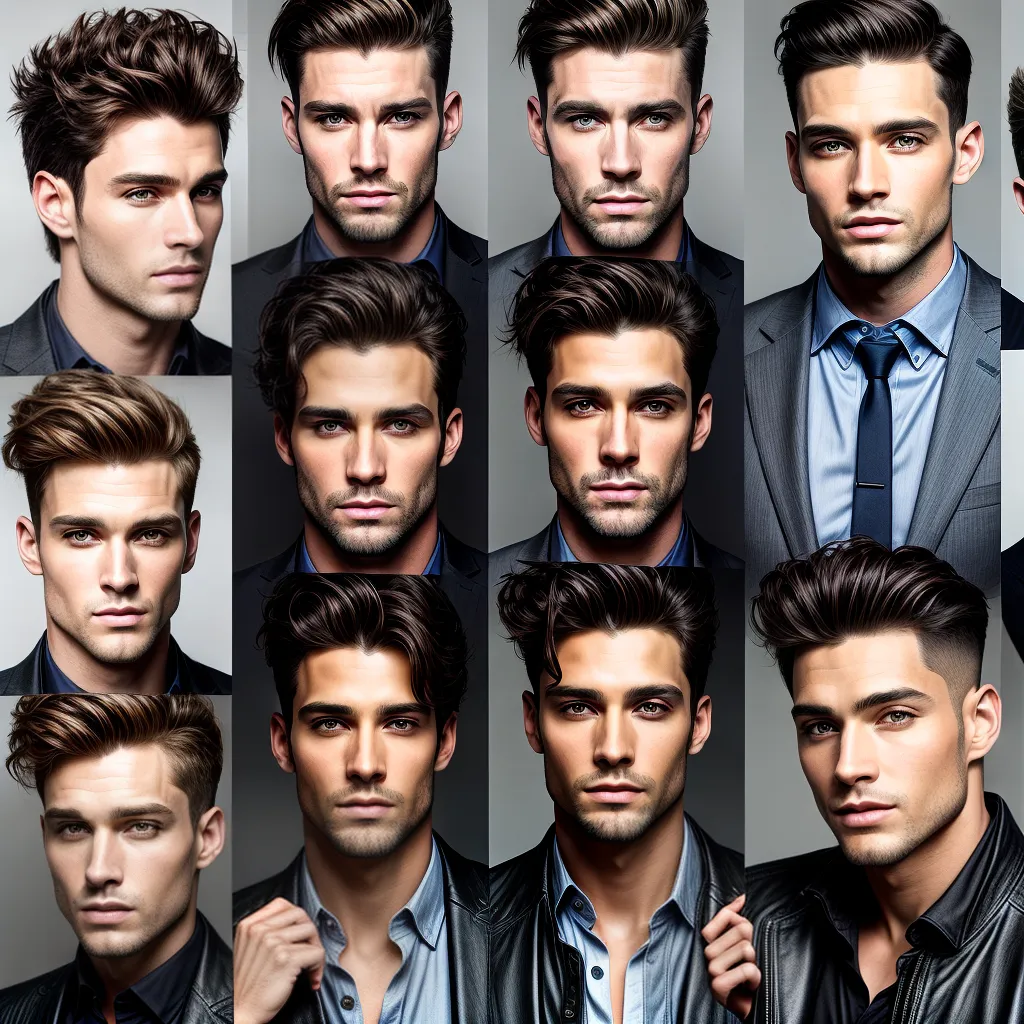 homem estilos cabelo guia produtos