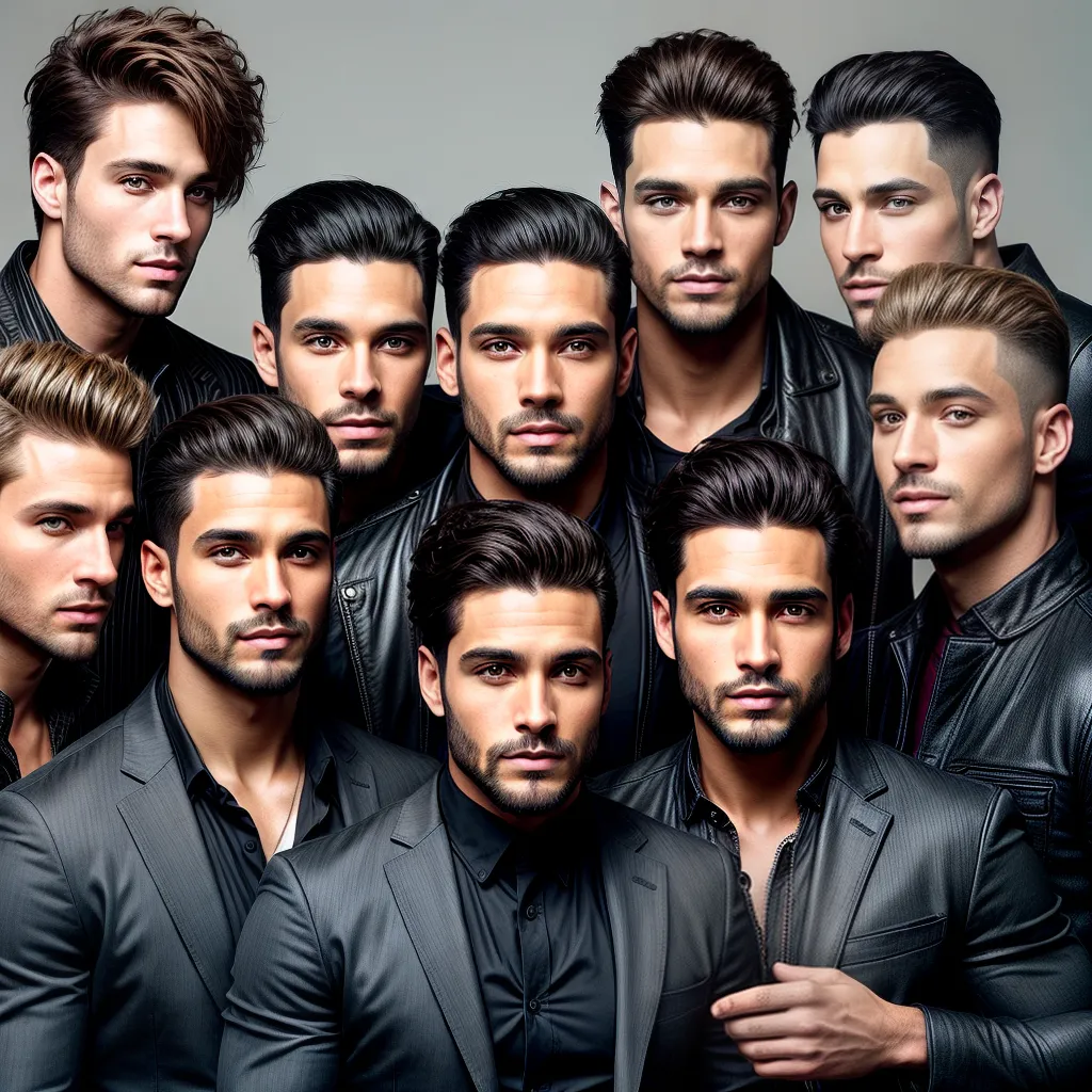 homens estilos cabelo produtos cuidados
