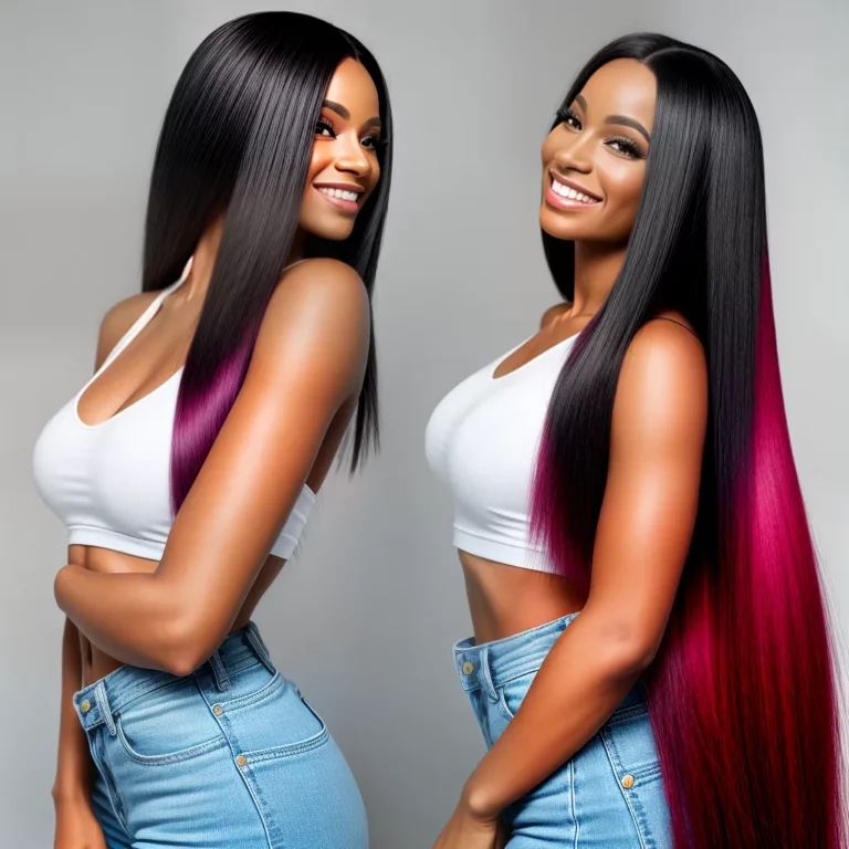 mulher cabelo liso confianca feliz