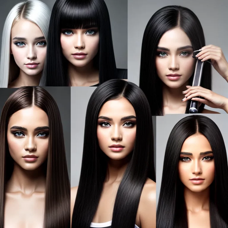 evolucao alisamento cabelo