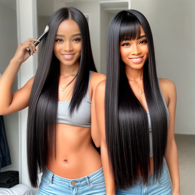 mulher cabelo liso espelho autoestima mulher cabelo liso espelho autoestima