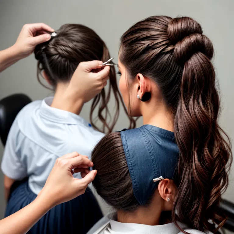 tranca cabelo hairstylist princesa