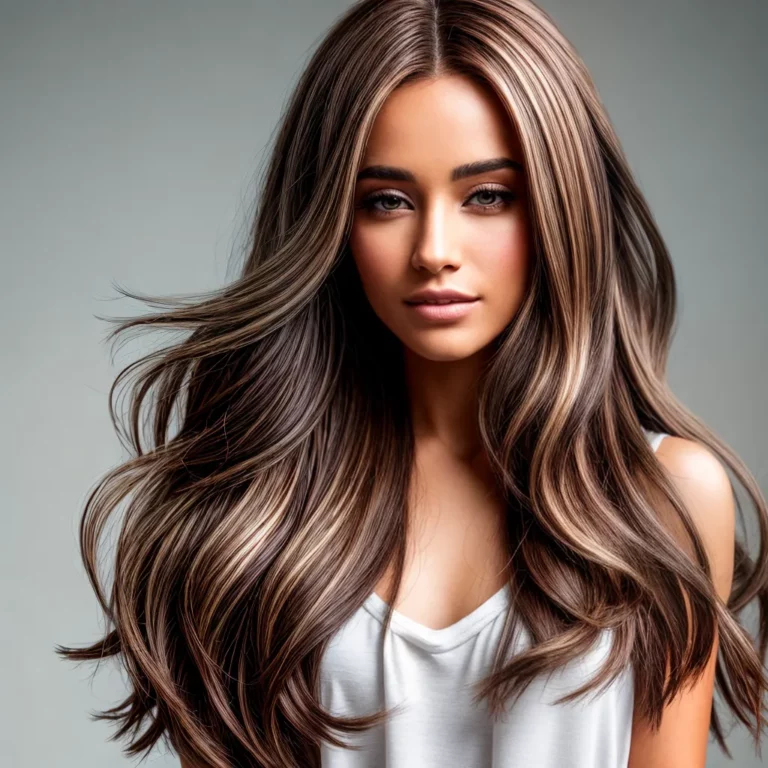 cabelo movimento tons naturais