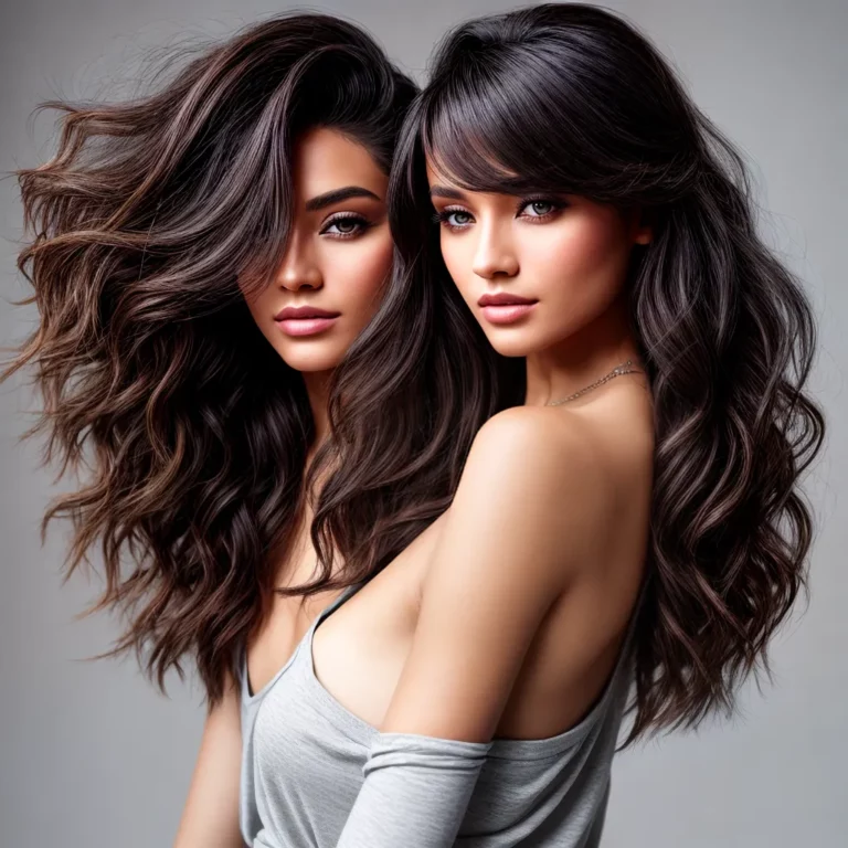corte cabelo misto ondas naturais
