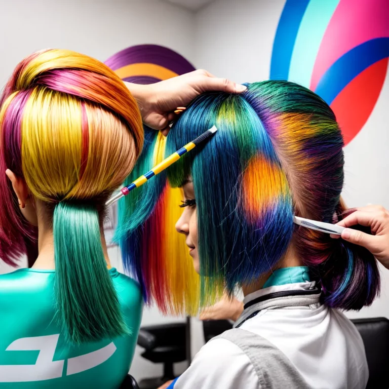 salao cabelo divertido personagens corte