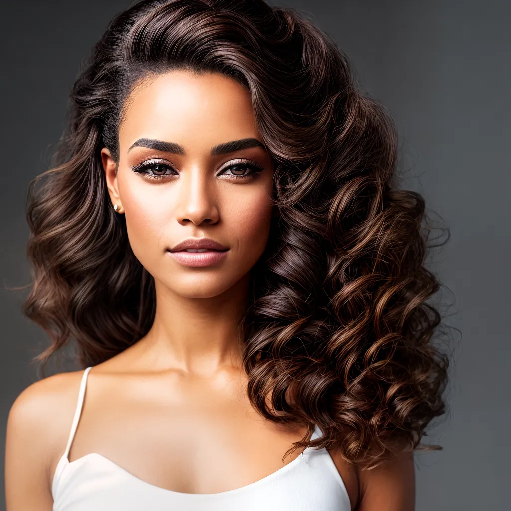cabelo estilizado tranca cachos brilho