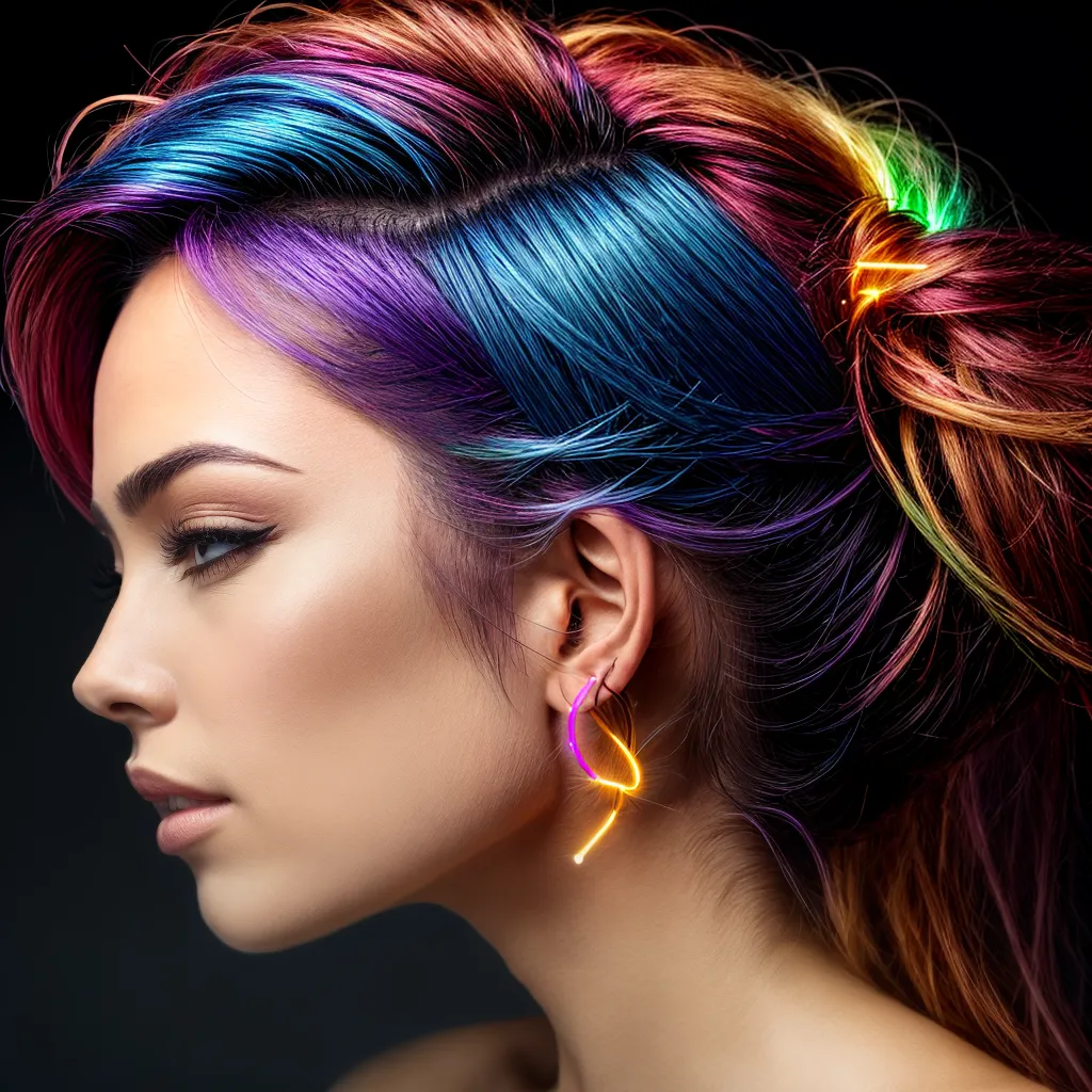 reconstrucao cabelo luzes coloridas reconstrucao cabelo luzes coloridas